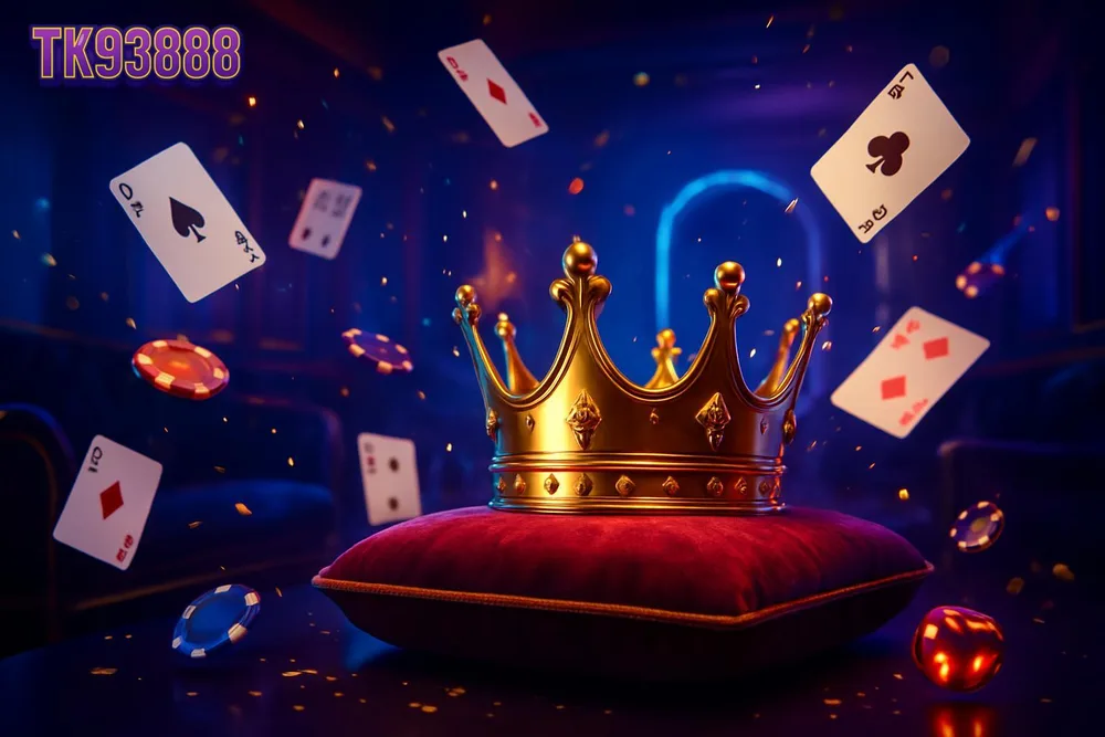 TK93888 online casino Bangladesh โ golden crown glowing in a neon-lit luxury lounge TK93888 online casino Bangladesh โ golden crown glowing in a neon-lit luxury lounge